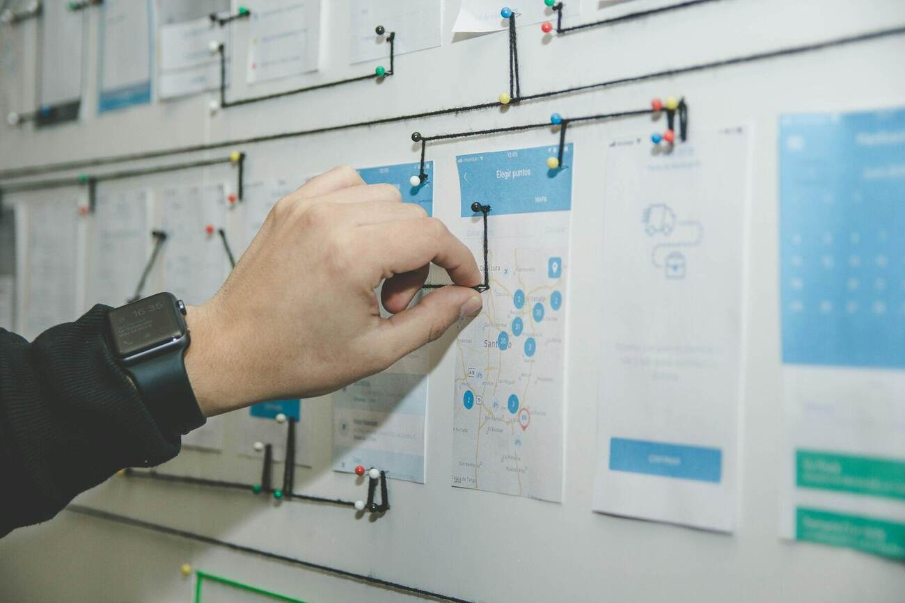 Ravalak Web Solutions planning a website project with a client